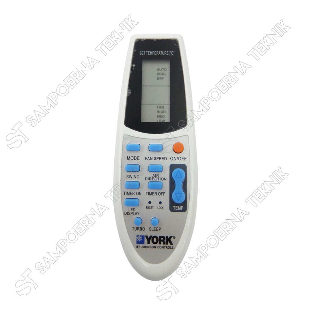 REMOTE AC YORK TYPE R05/BGE 3VDC Sampoerna Teknik YORK Air Conditioning